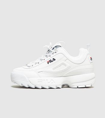 Botasky Fila Disruptor II Disruptor II - Damske Topanky Biele | EKV-325916